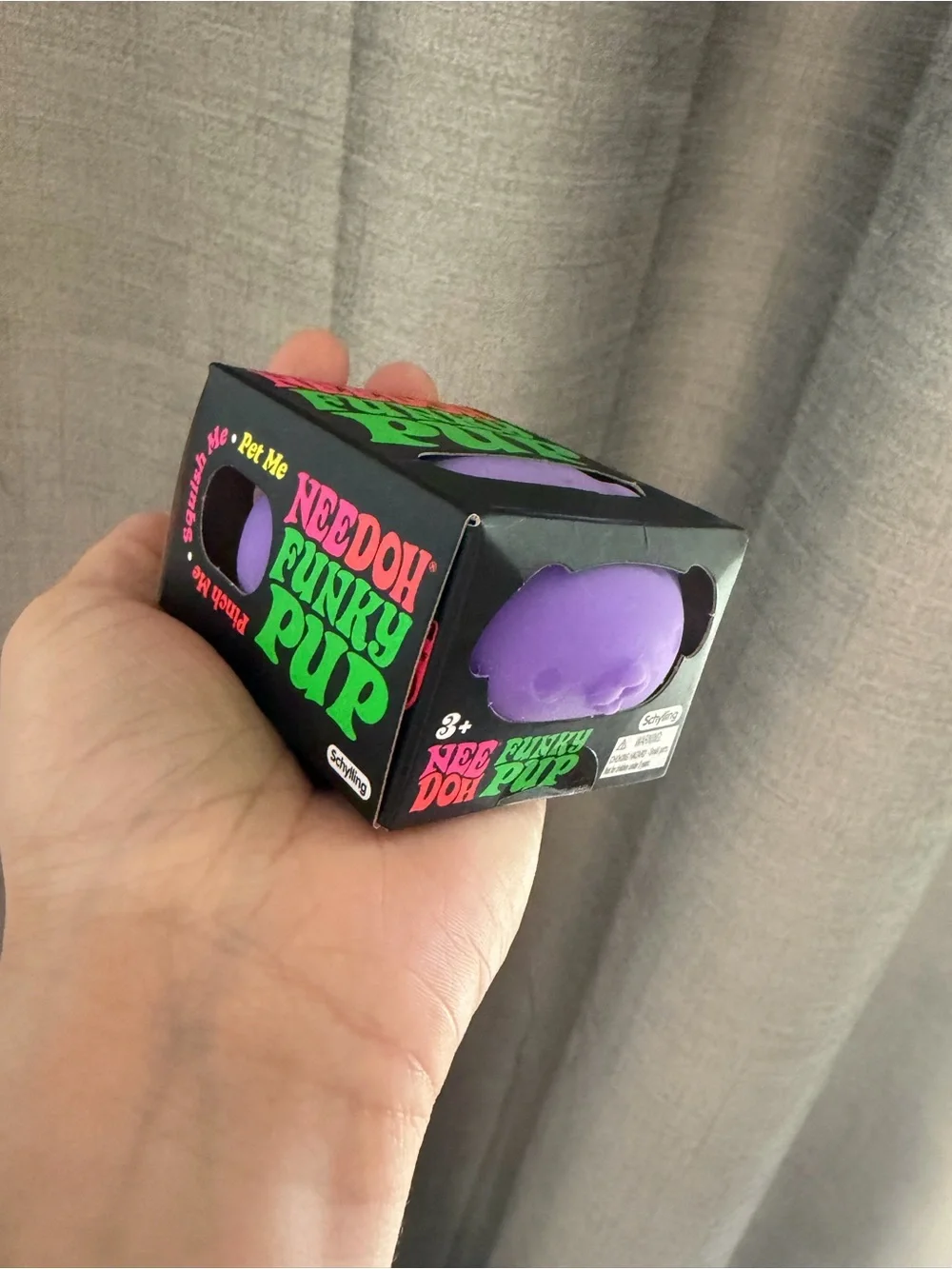 Needoh Funky Pup Purple